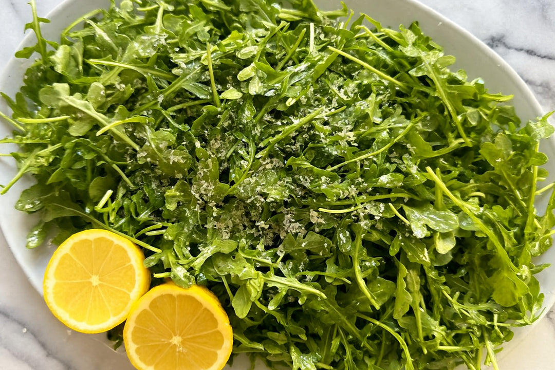 Arugula Salad with Bright Lemon and Parmigiano