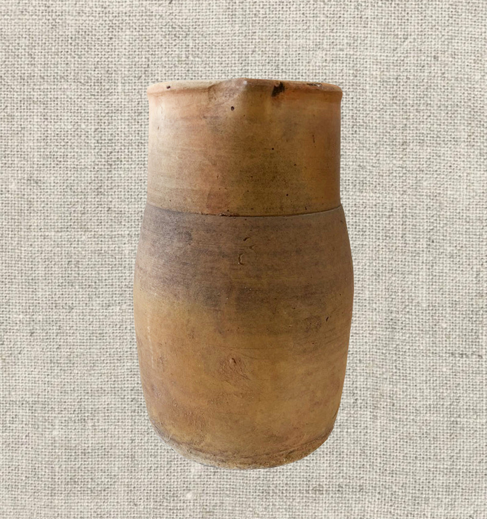 French Provincial Stoneware Pitcher
