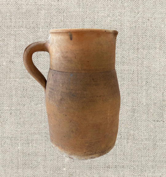 French Provincial Stoneware Pitcher